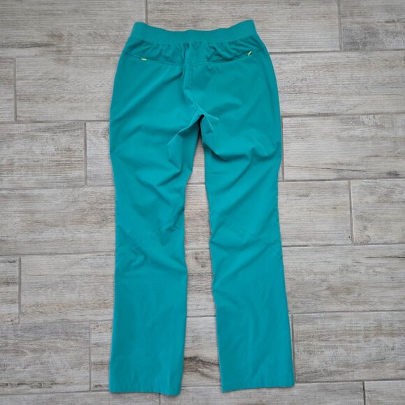 Medelita Argon Scrub Pants Women's Surgical Green Professional Stretch Lab S - Picture 2 of 7